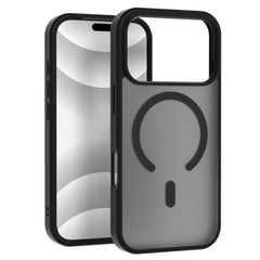 Skin-sensitive Magnetic Phone Case Frosted Translucent Drop-resistant Protective Cover