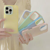 Simple Jelly Solid Color All-inclusive Phone Case