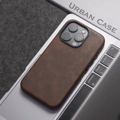 Leather Magnetic Retro Mobile Phone Protective Case