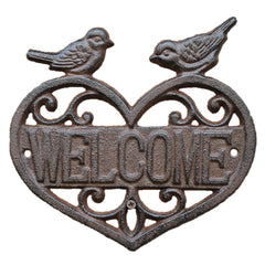 Iron Hanging Decoration Retro Courtyard Welcome Door Plate