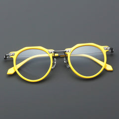 New Glasses 5812 Retro Glasses Rim Metal Optical Glasses