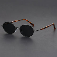 Oval TR90 Temple Retro Round Glasses Republic Of China Style