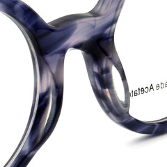 Fashion Personality Wood Stripe Glasses Frame