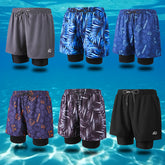Anti-embarrassment Men's Swimming Trunks