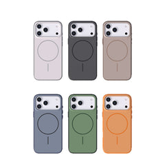 Suitable Magnetic Matte Skin Feeling Silicone All-inclusive Phone Case