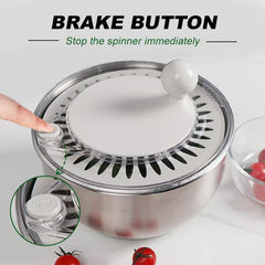 Vegetable Spinner Dehydrator Household Drying Basket