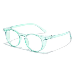 Retro Color-changing Anti-blue Light Glasses Anti-wind And Sand Droplets Myopia Frame
