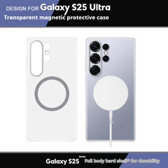 Applicable To S25ULTRA Transparent Three-edge Protective Shell High Transparent Shell