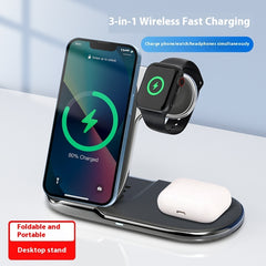 Foldable Multifunctional Magnetic Wireless Charger