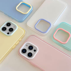 Simple Jelly Solid Color All-inclusive Phone Case