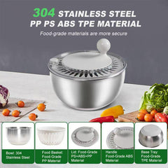 Vegetable Spinner Dehydrator Household Drying Basket