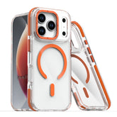 Applicable Magnetic Phone Case Two-color Transparent