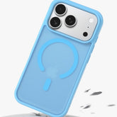 Skin-sensitive Magnetic Phone Case Frosted Translucent Drop-resistant Protective Cover