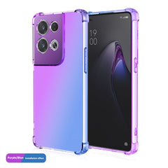 Anti-fall Silicone Phone Case Gradient Color