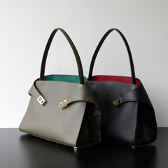 Marc Gianno Luxury Genuine Leather Tote Bag