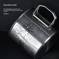 304 Stainless Steel Foldable Multifunctional Portable Climbing Cup
