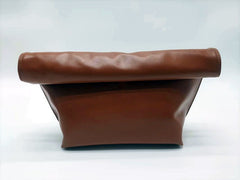 Large capacity women's handbag simple rolled edge envelope bag grab bag for women