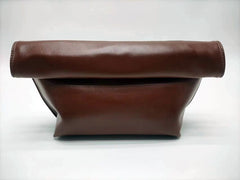 Large capacity women's handbag simple rolled edge envelope bag grab bag for women