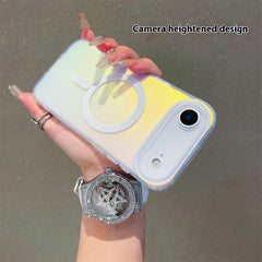 Laser Gradient Frosted Magnetic Phone Case