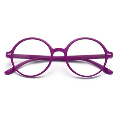 HD Resin Large Frame Round Reading Glasses