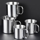 304 Stainless Steel Foldable Multifunctional Portable Climbing Cup