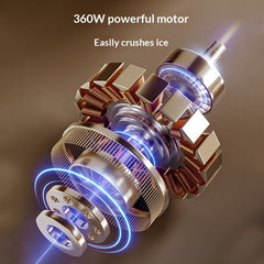 Small Portable Fruit Juicer Cup Multi-functional USB-powered Electric Maker