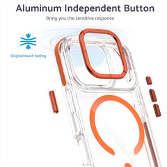 Applicable Magnetic Phone Case Two-color Transparent