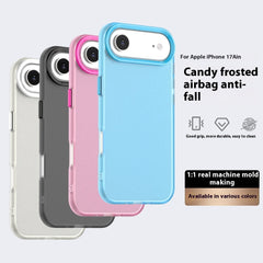 Airbag Anti-fall Candy Skin Feeling Frosted Phone Case