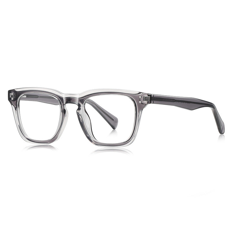 Men's Box Pin Plain Glasses Korean Style