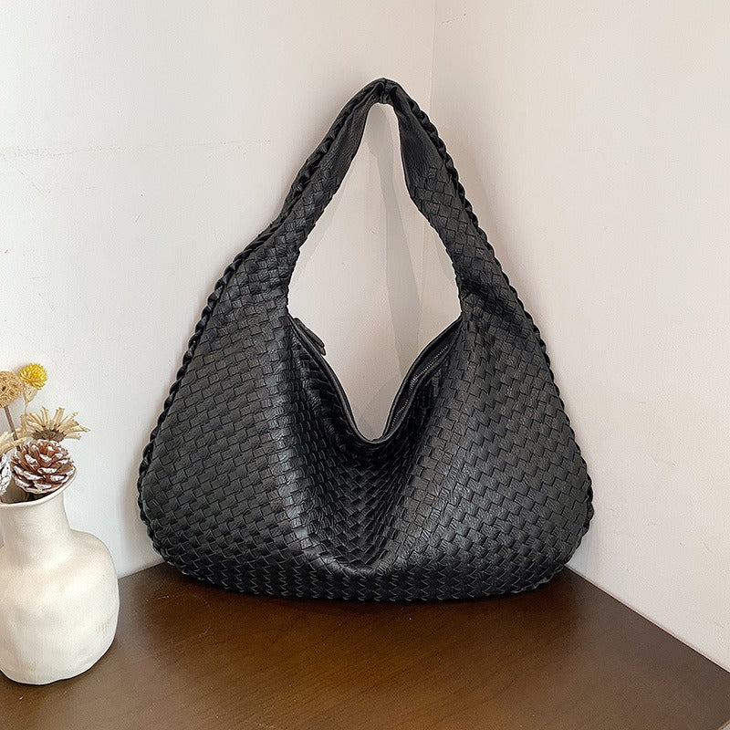 French high-end woven bag