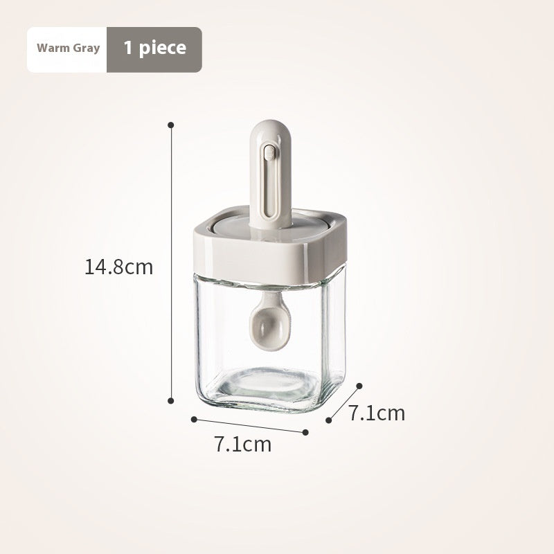 Household Kitchen Simple Retractable Seasoning Containers