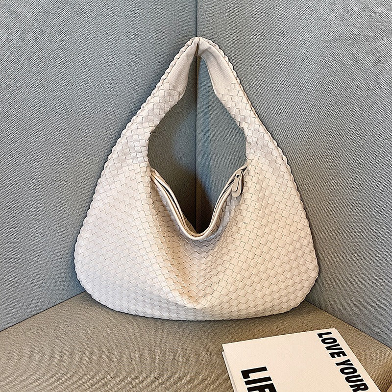 French high-end woven bag
