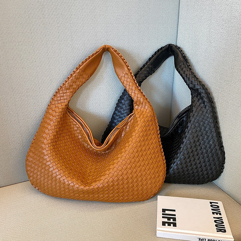 French high-end woven bag
