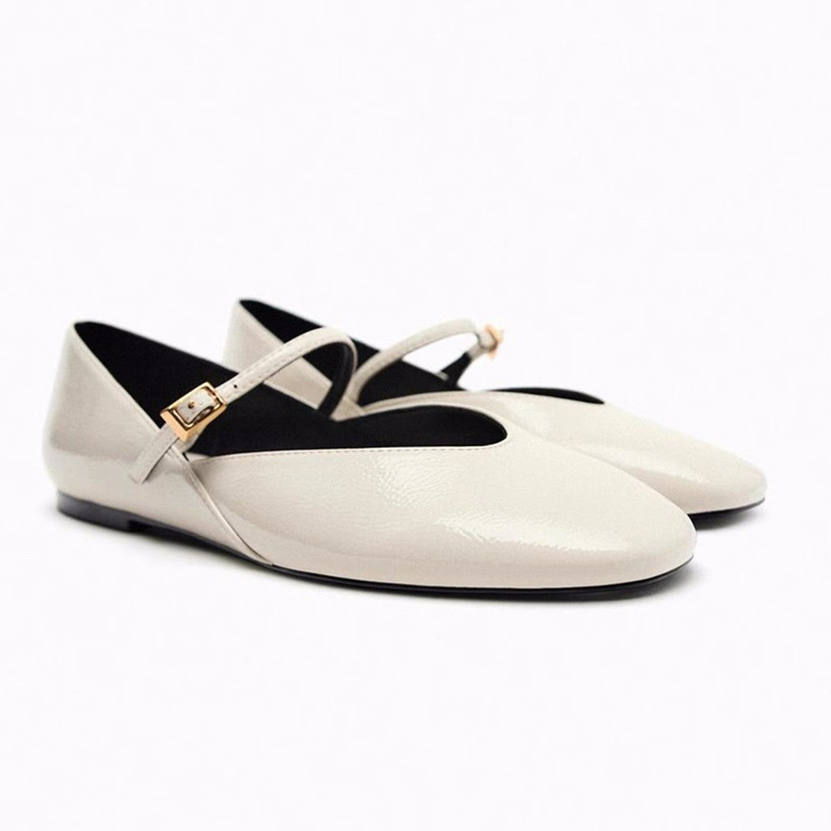 Patent Leather Mary Jane Flat Ballet Slipper