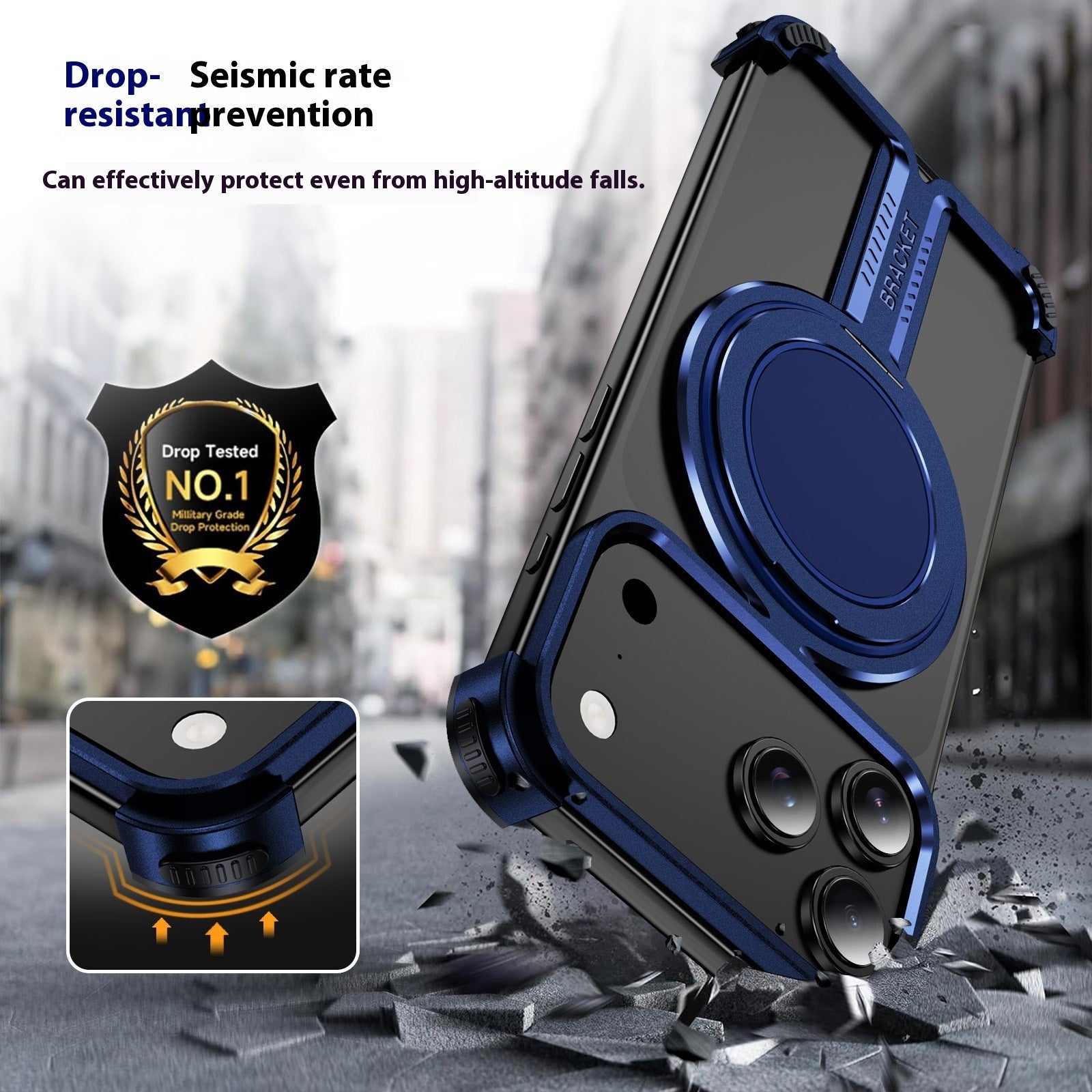 Titanium Alloy Bone Sensing Bracket Frameless Design