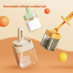 Household Kitchen Simple Retractable Seasoning Containers