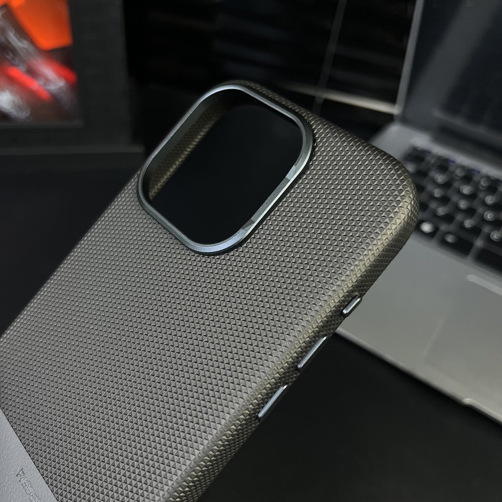 Phone Case Dragon Scale Texture Stitching Leather Magnetic All-inclusive Drop-resistant