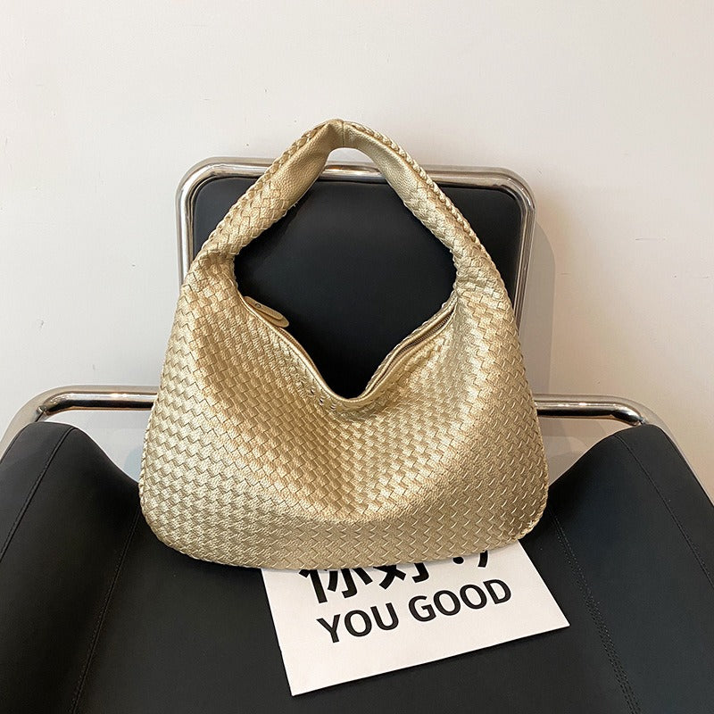 French high-end woven bag