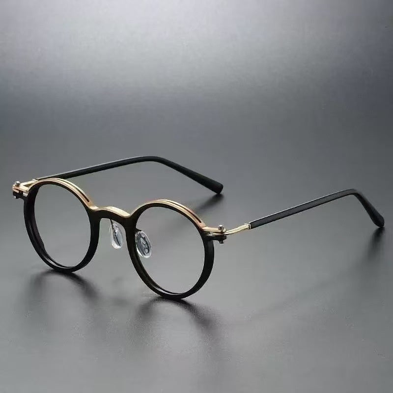 Retro Artistic Glasses Frame Unisex