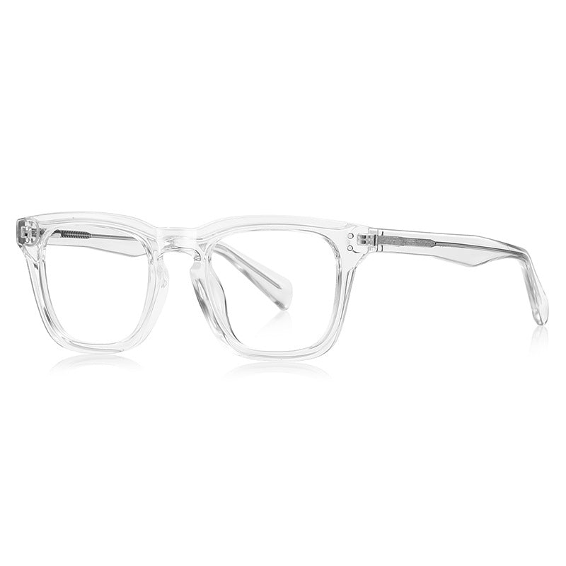 Men's Box Pin Plain Glasses Korean Style