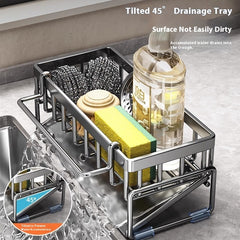 Kitchen Sink Rag Draining Rack