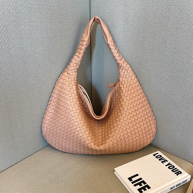 French high-end woven bag