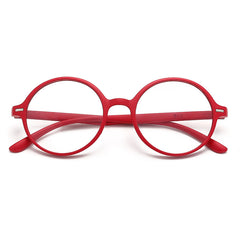 HD Resin Large Frame Round Reading Glasses