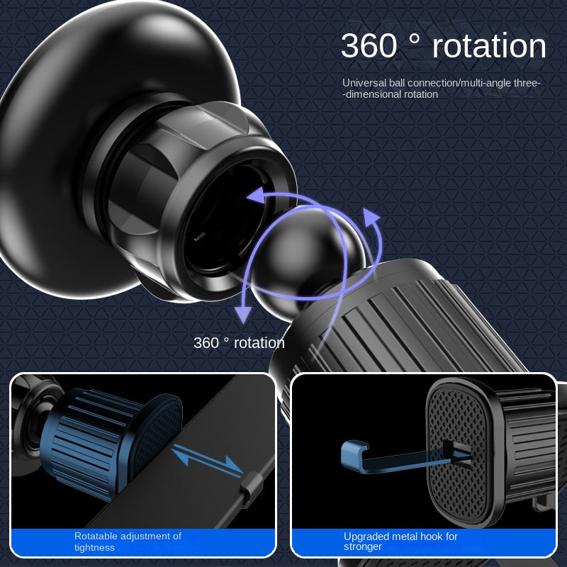Magnetic Car Phone Holder Air Vent Clip