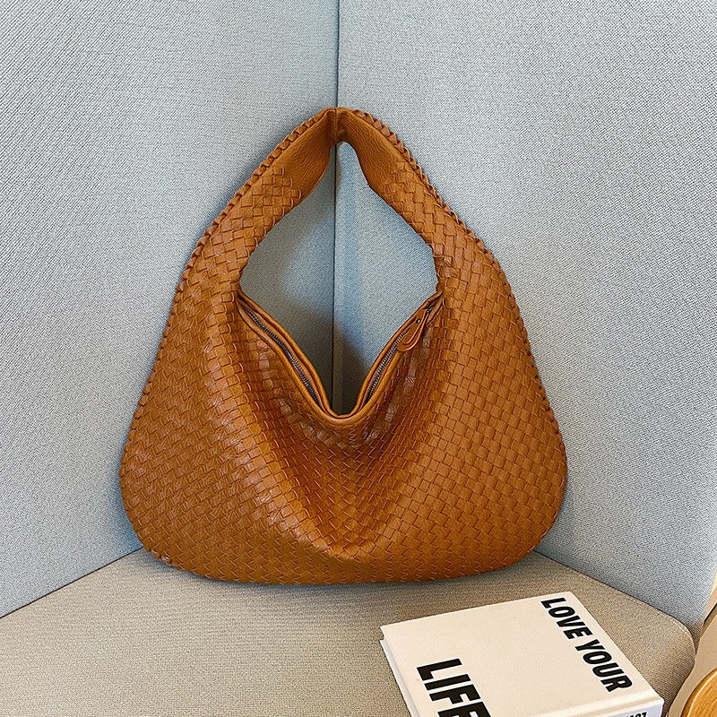 French high-end woven bag