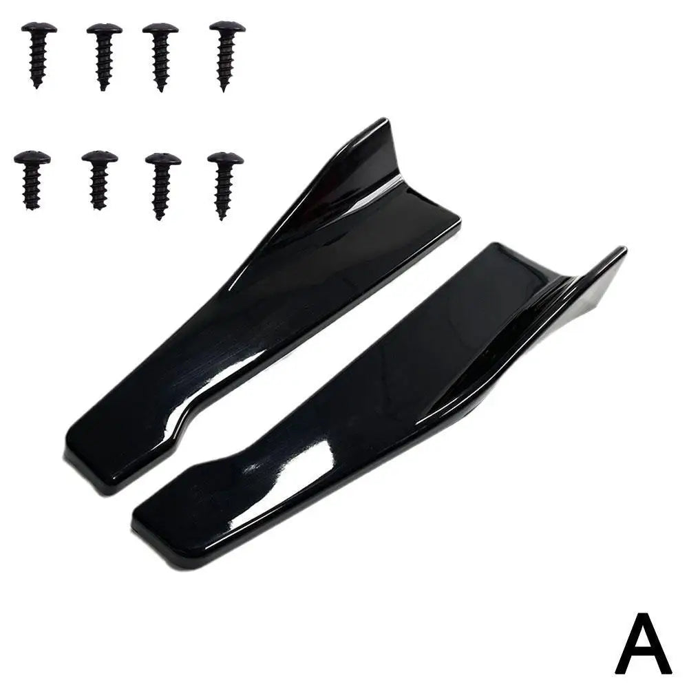 Universal Car Front Rear Bumper Strip Lip Spoiler Diffuser Splitter