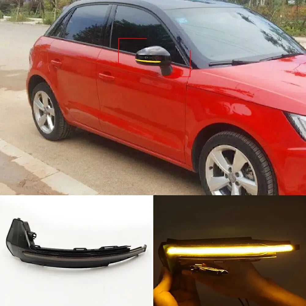Dynamic LED Side Mirror Indicator Turn Signal Lights