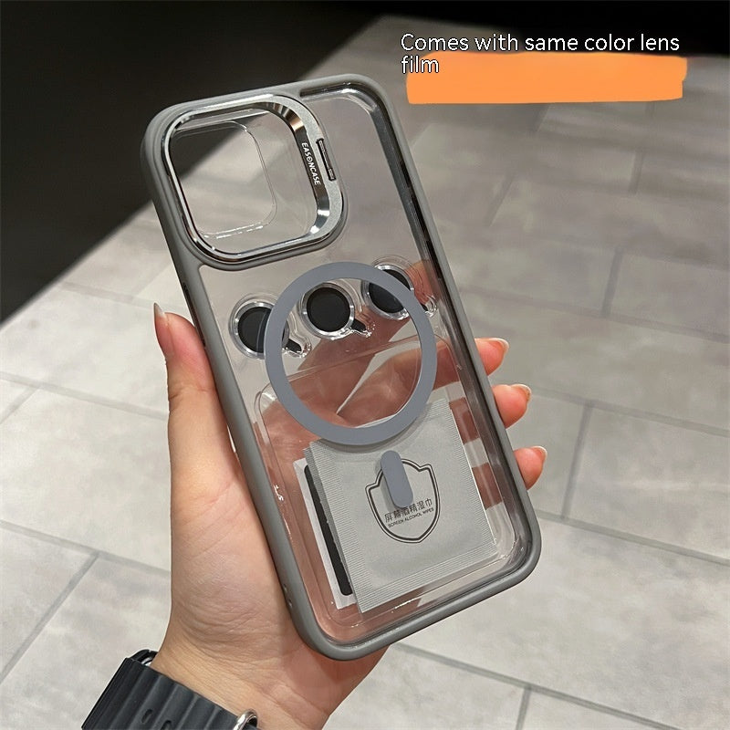 16 Lens Invisible Bracket Phone Case Magnetic Suction
