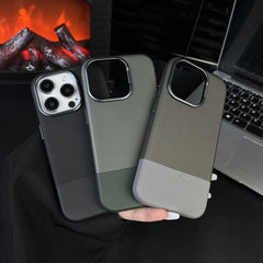 Phone Case Dragon Scale Texture Stitching Leather Magnetic All-inclusive Drop-resistant