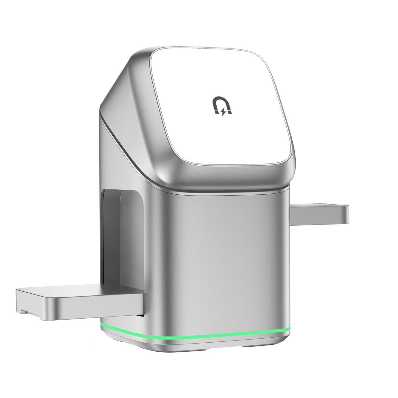 Three-in-one Electric Mobile Phone Magnetic Wireless Charging Stand